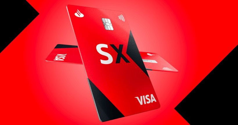 Cartão de crédito Santander SX Visa 