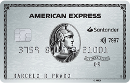 Santander American Express The Platinum Card, um dos cartões Santander