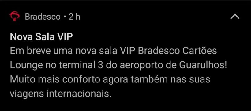 Bradesco confirma nova sala VIP no Aeroporto de Guarulhos