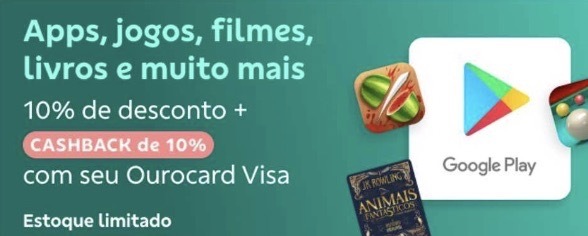 Buy Google Play Gift Card (Brazil) - Jogos digitais baratos